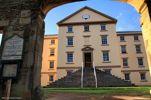Exterior, All Saints Kingston, Norfolk Island Church of England